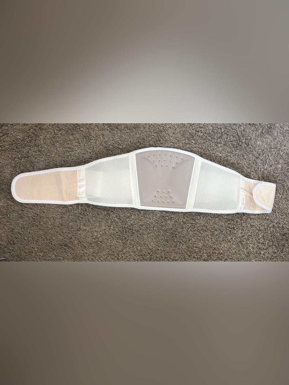Futuro White and Beige Men’s Lumbar Support Belt